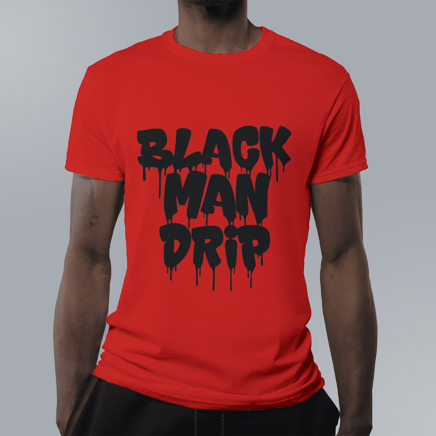Black Man Drip T Shirt