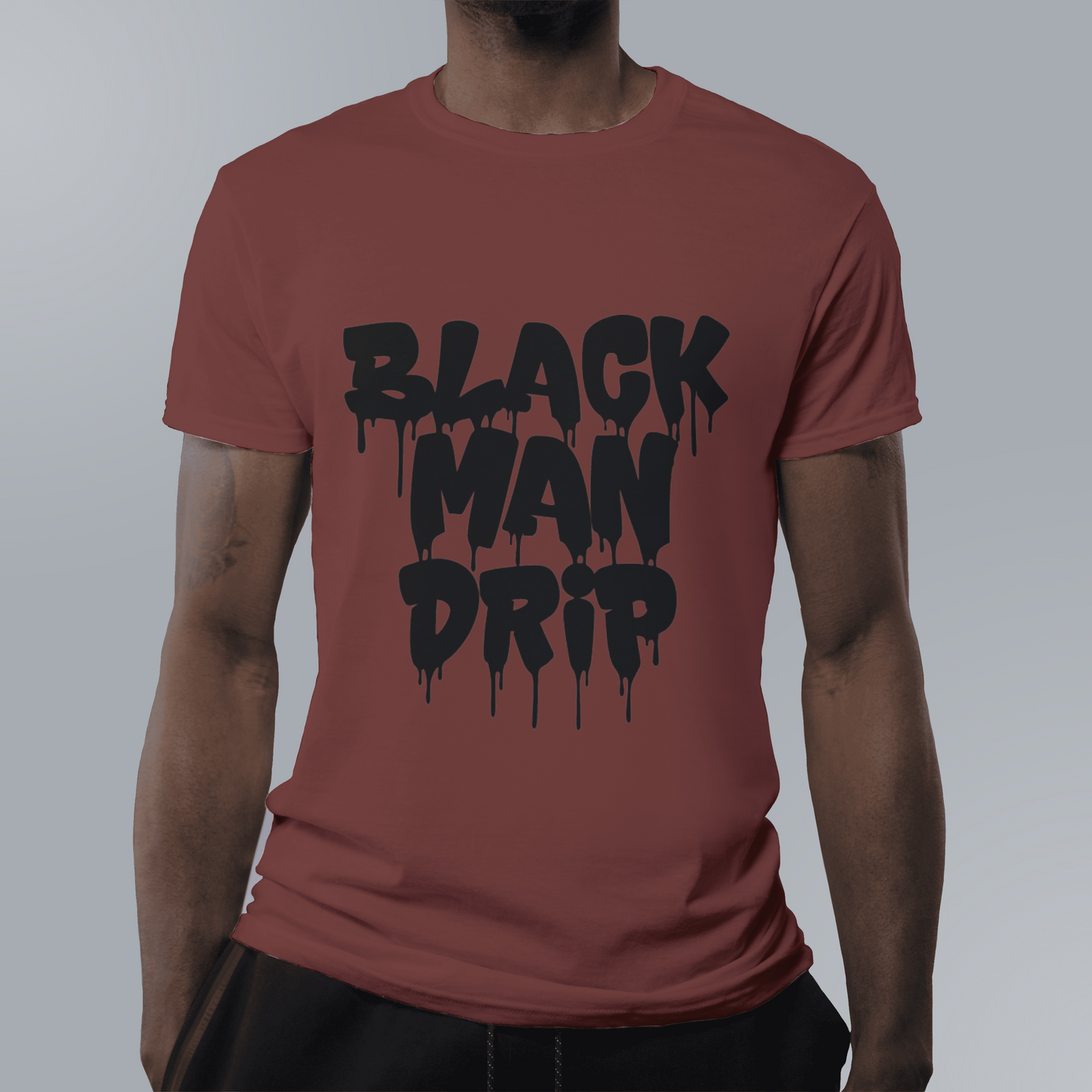 Black Man Drip T Shirt