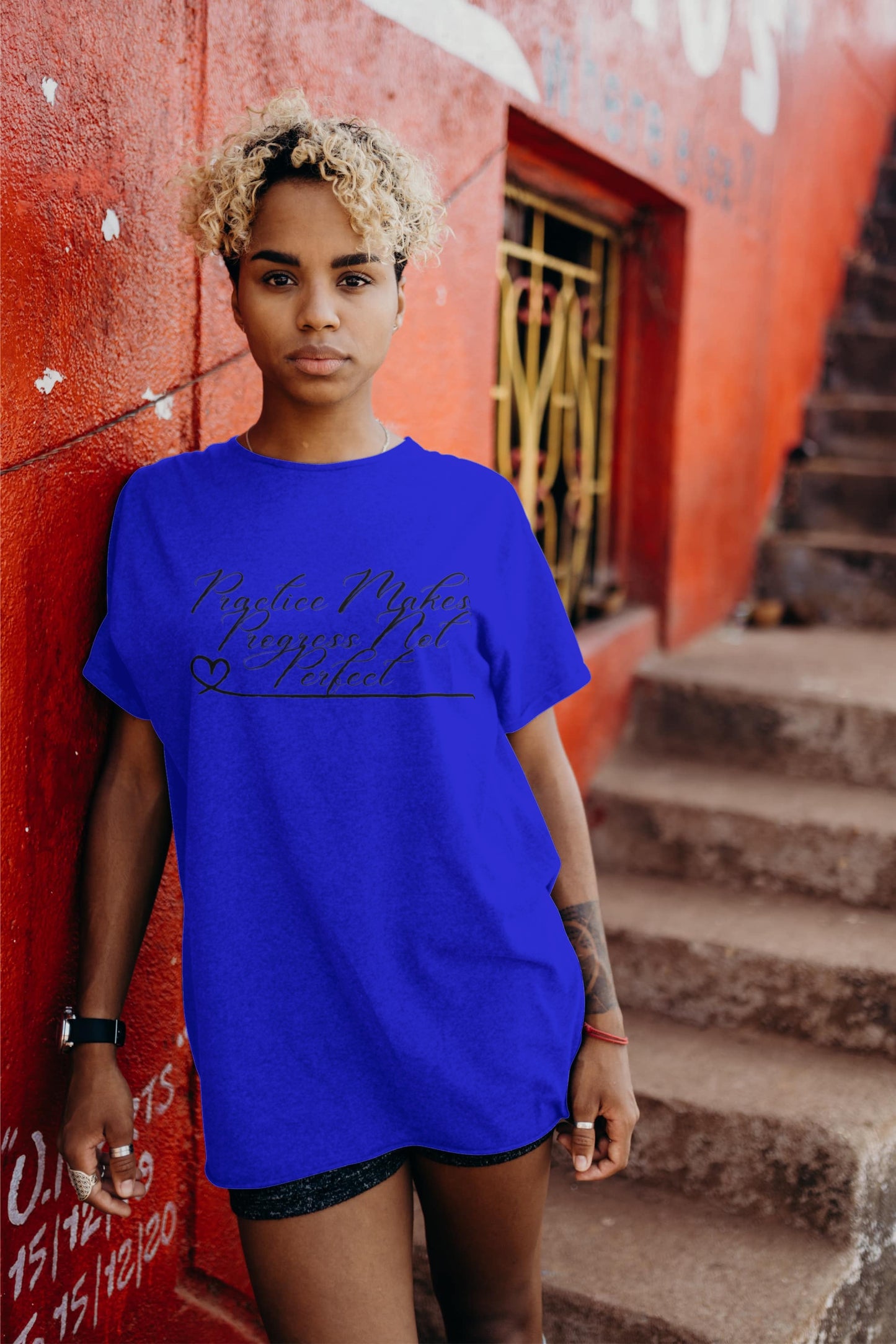 Practice makes progress not perfect T shirt