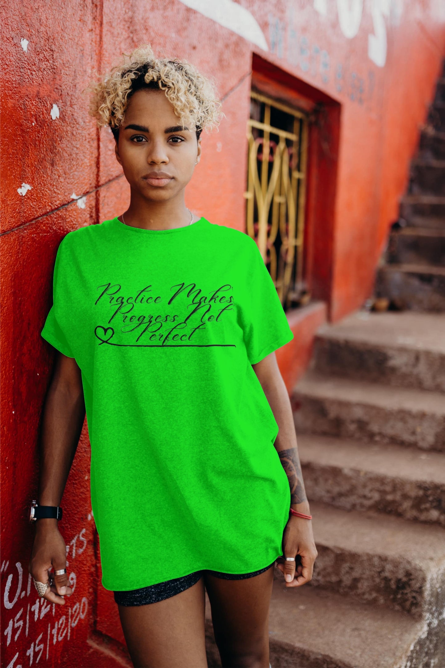 Practice makes progress not perfect T shirt
