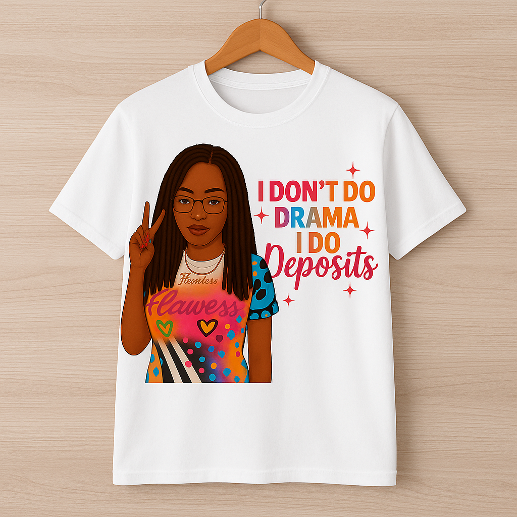 I don’t do drama I do deposits 1
