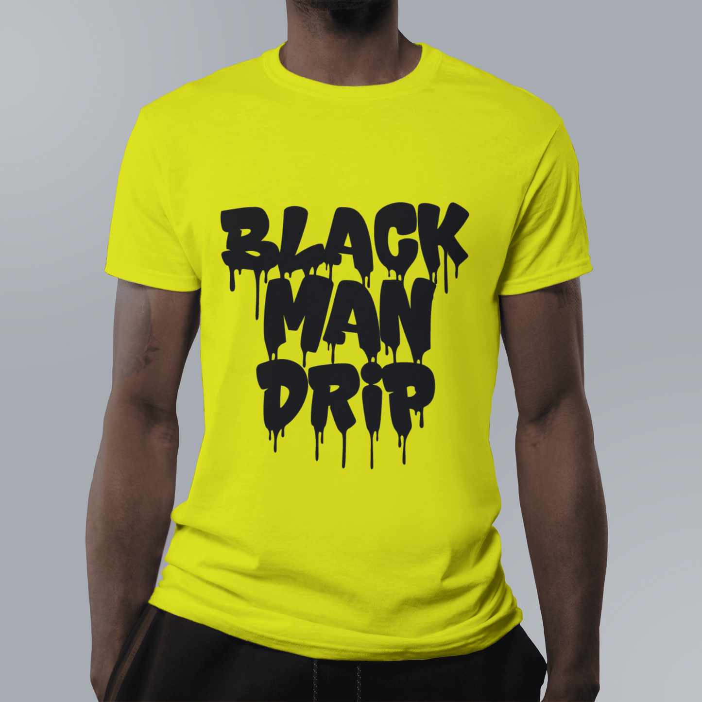 Black Man Drip T Shirt