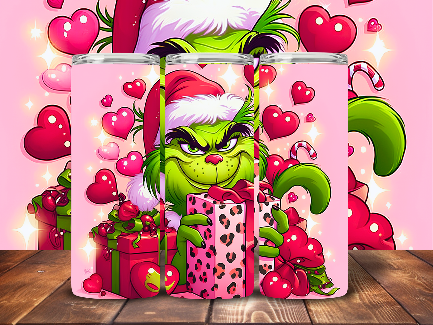 Grinch V Day Tumbler