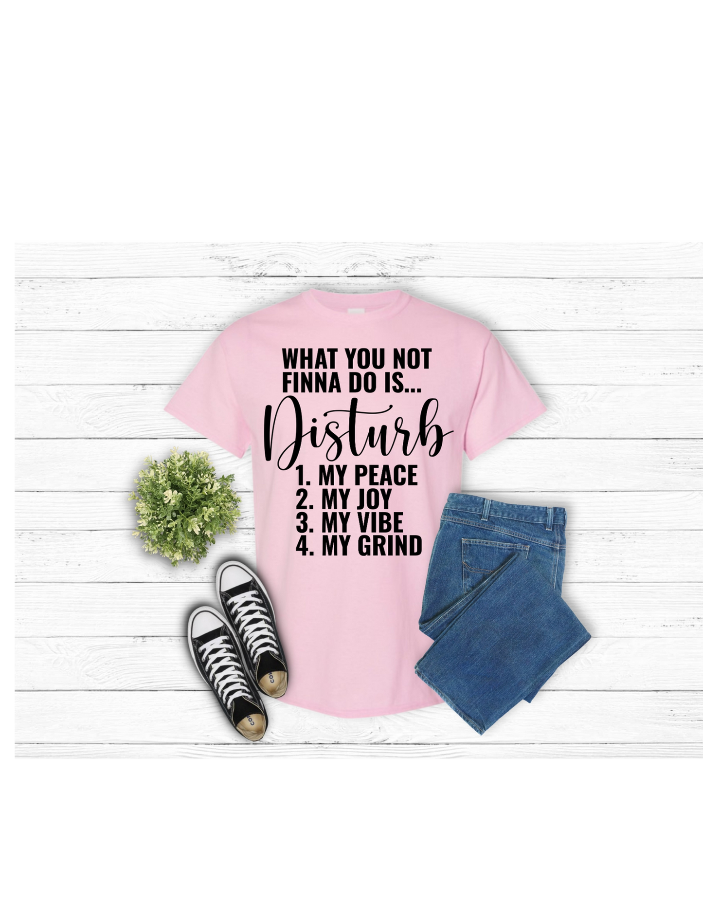 What you’re not gonna do is disturb my joy vibe grind