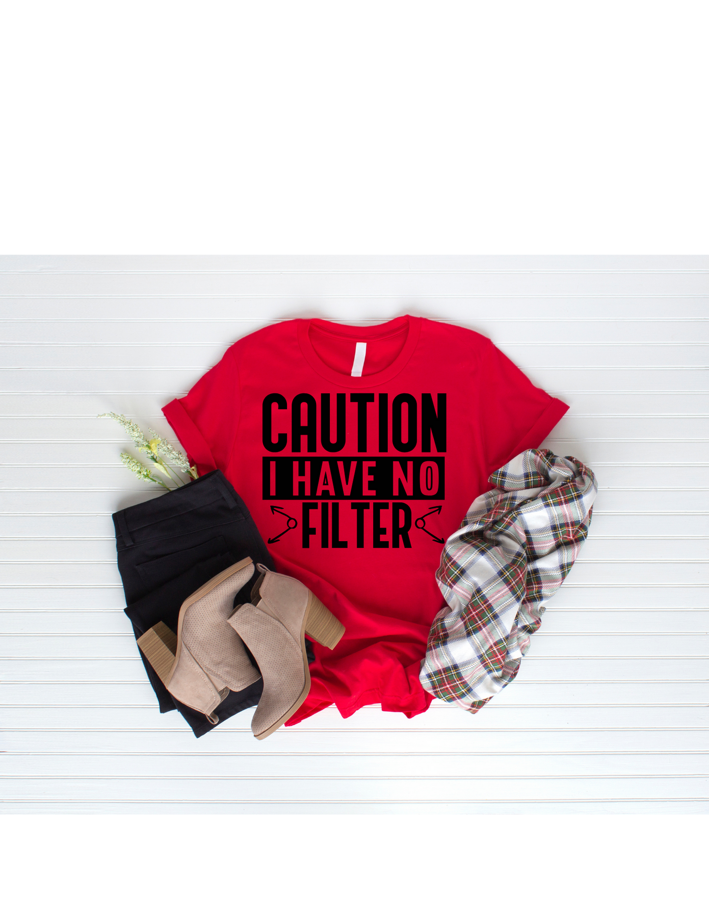 Caution, I have no filter