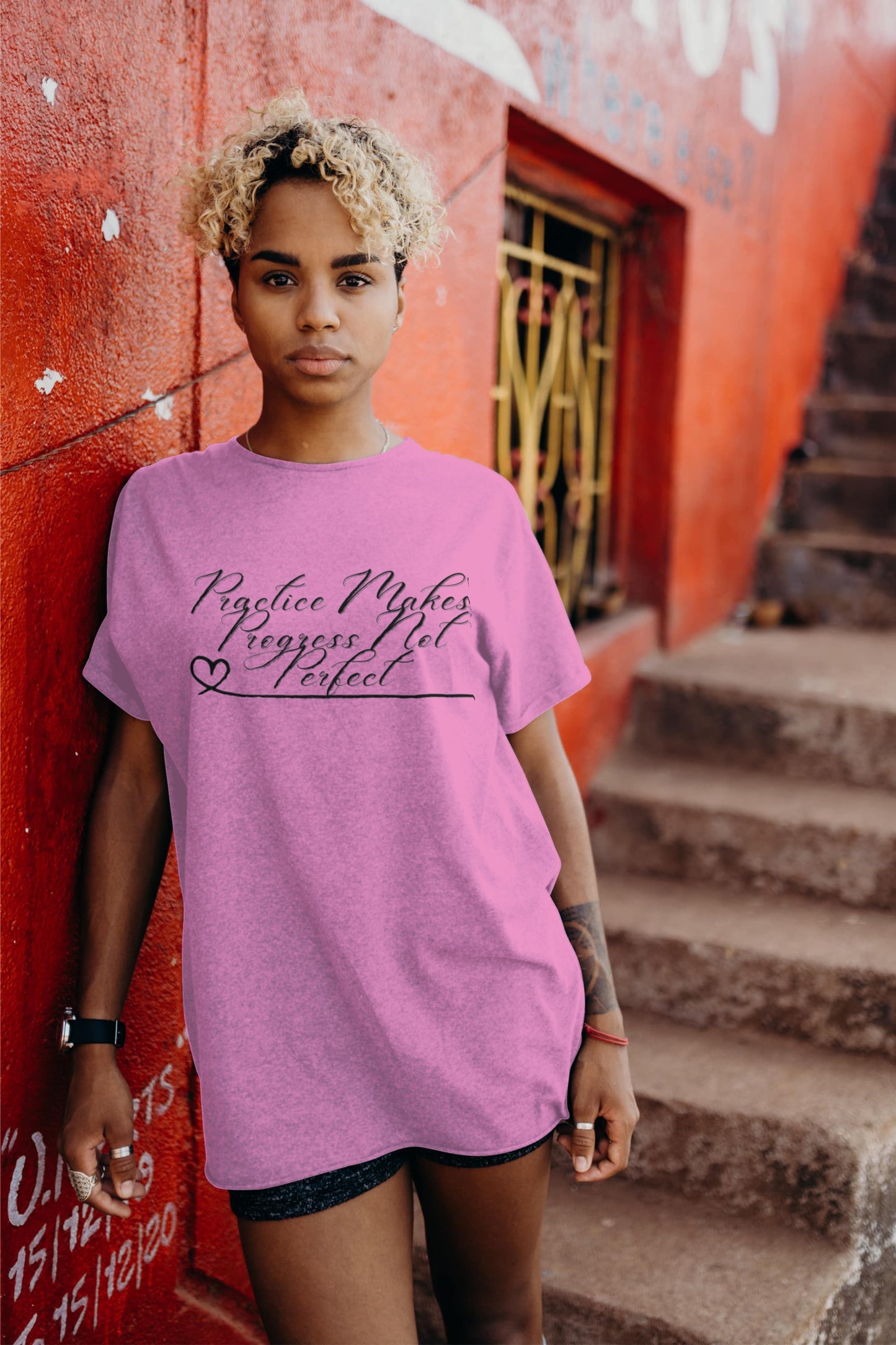 Practice makes progress not perfect T shirt