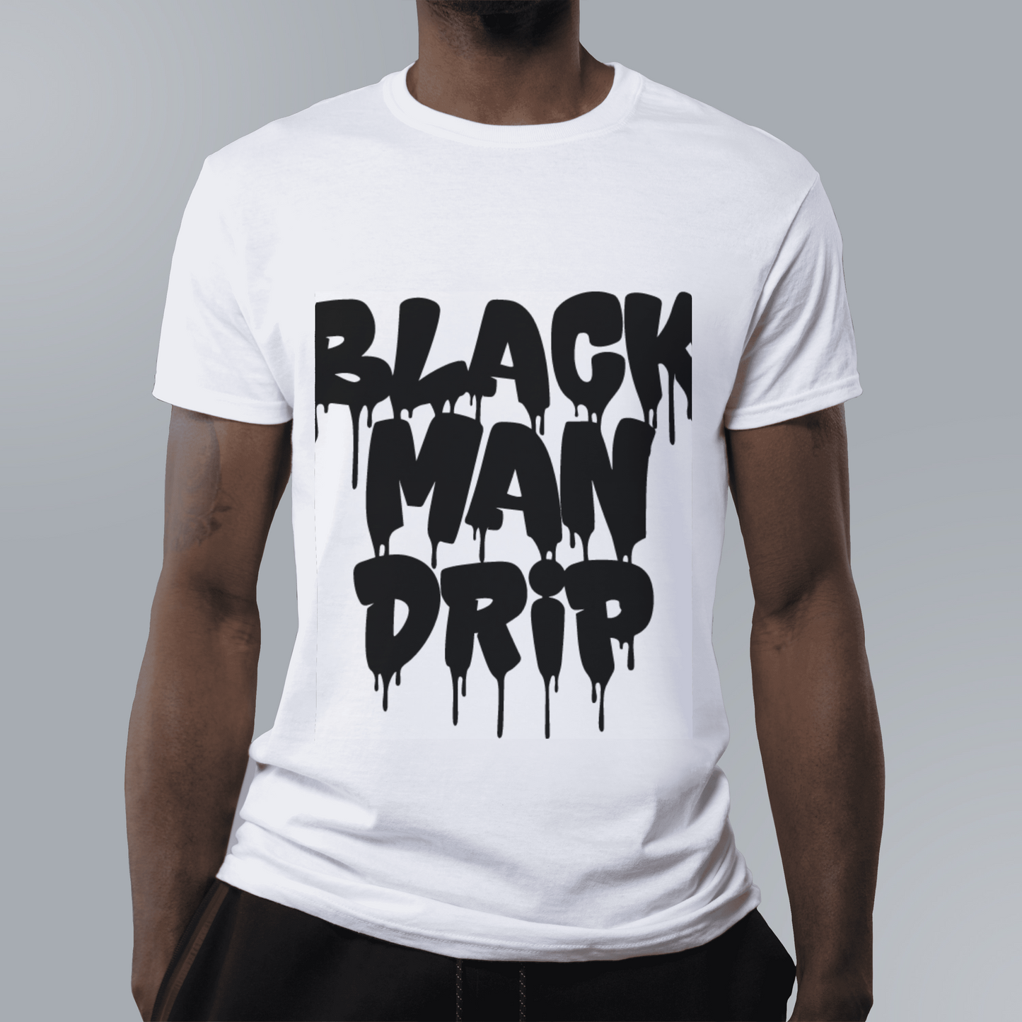 Black Man Drip T Shirt