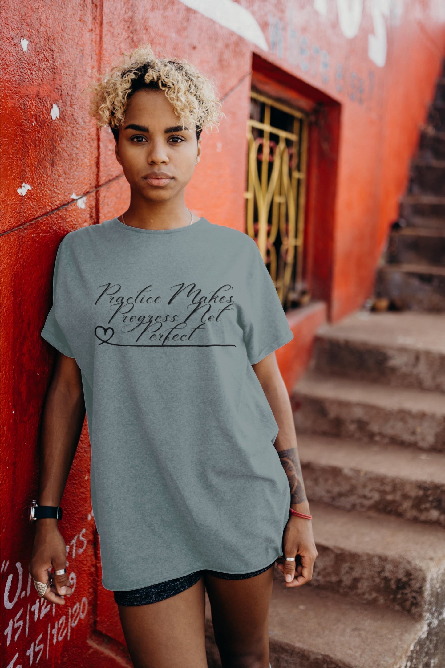 Practice makes progress not perfect T shirt
