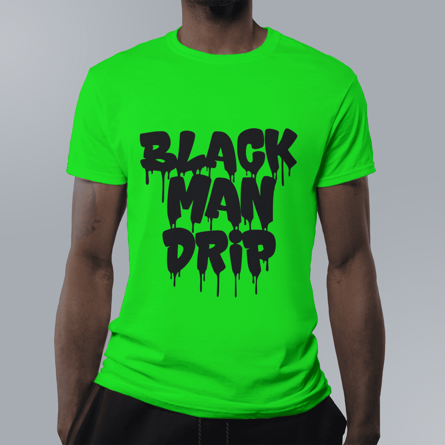 Black Man Drip T Shirt