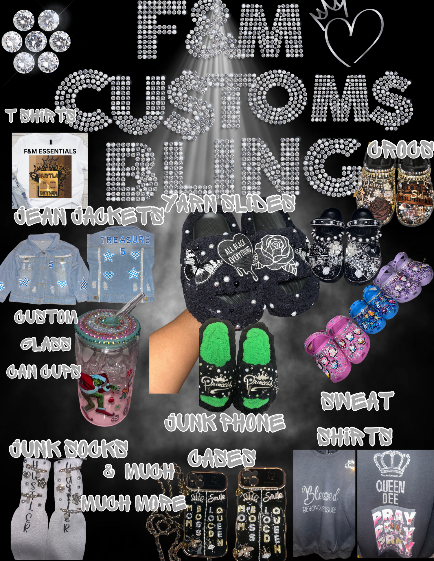 Custom Apparel Bling & More