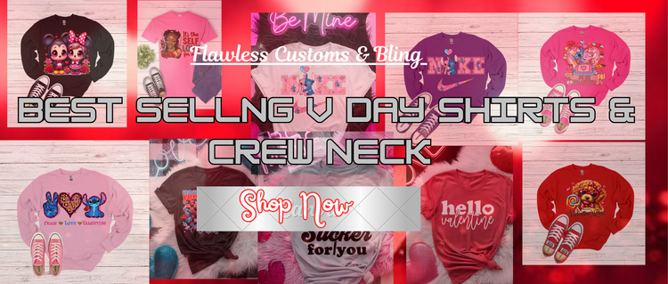 Valentines Day T Shirts & Crewnecks/ Sweatshirts