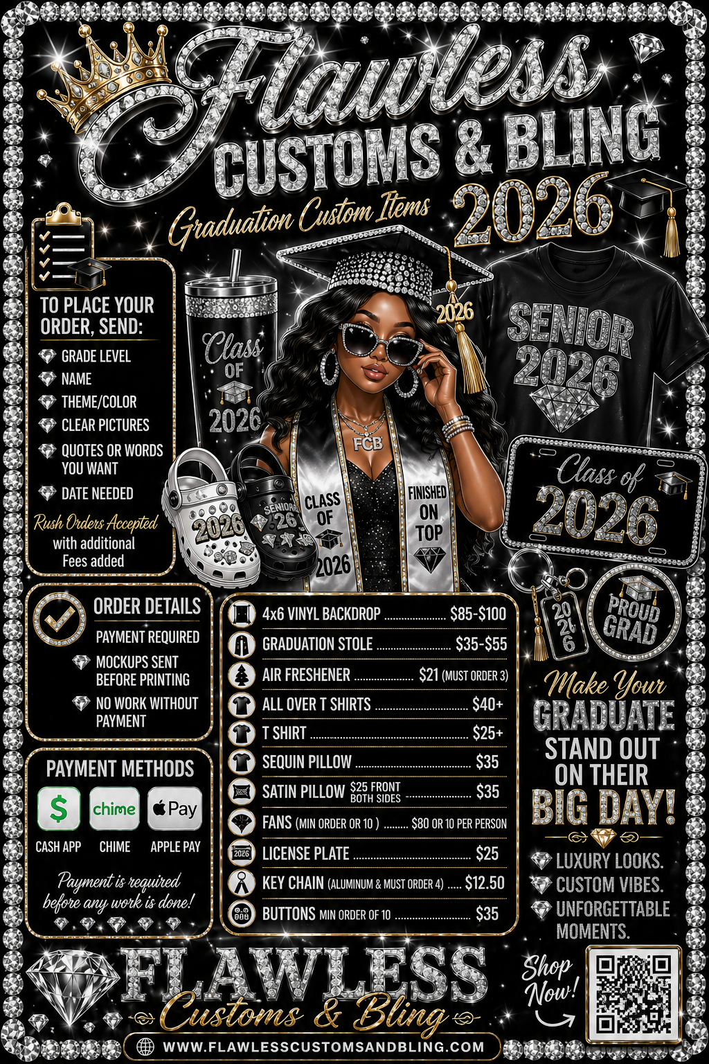 Graduation Custom Items