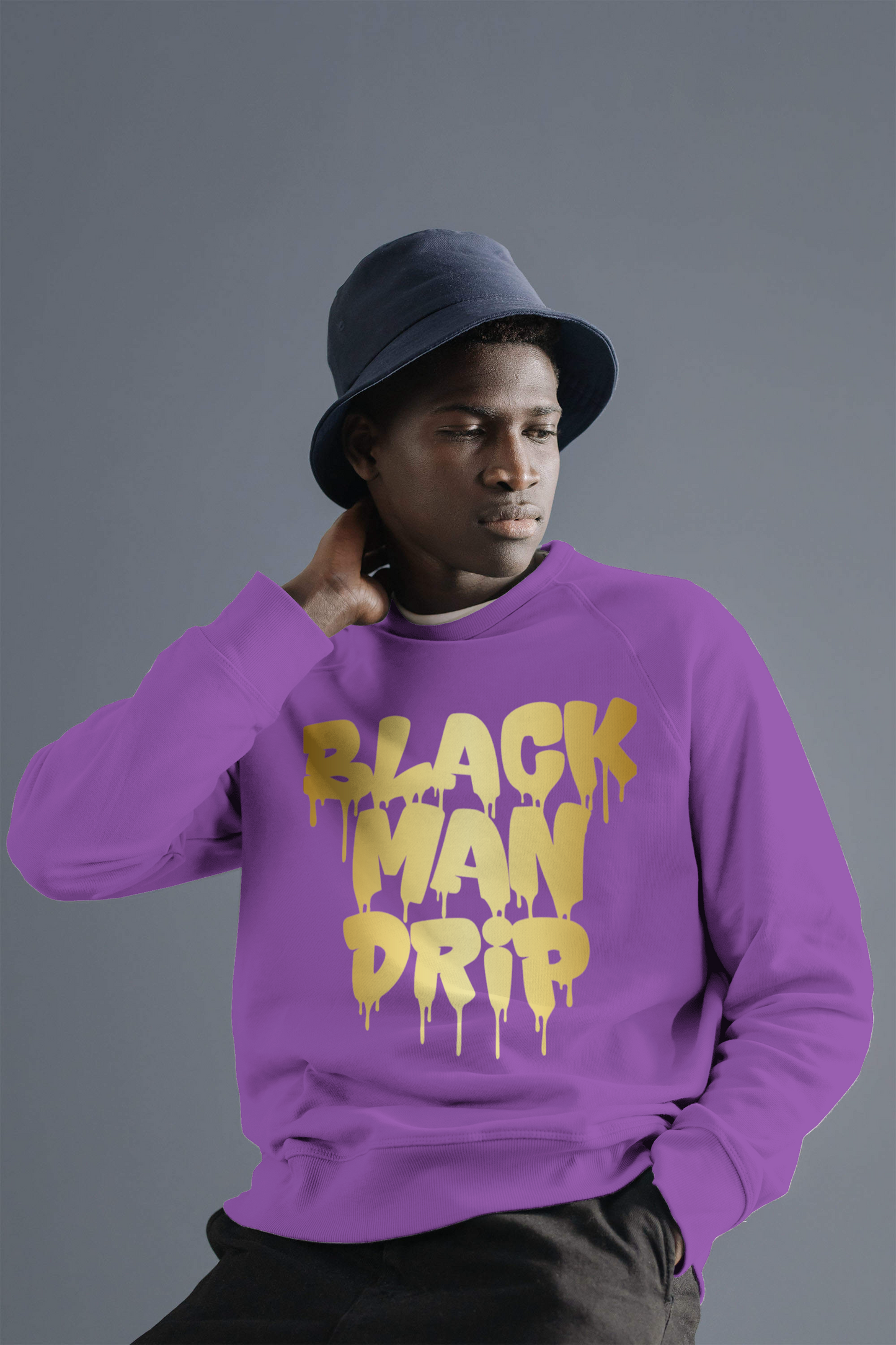 Black Man Dripp SweatShirt