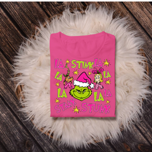 La la stink stank stunk the grinch