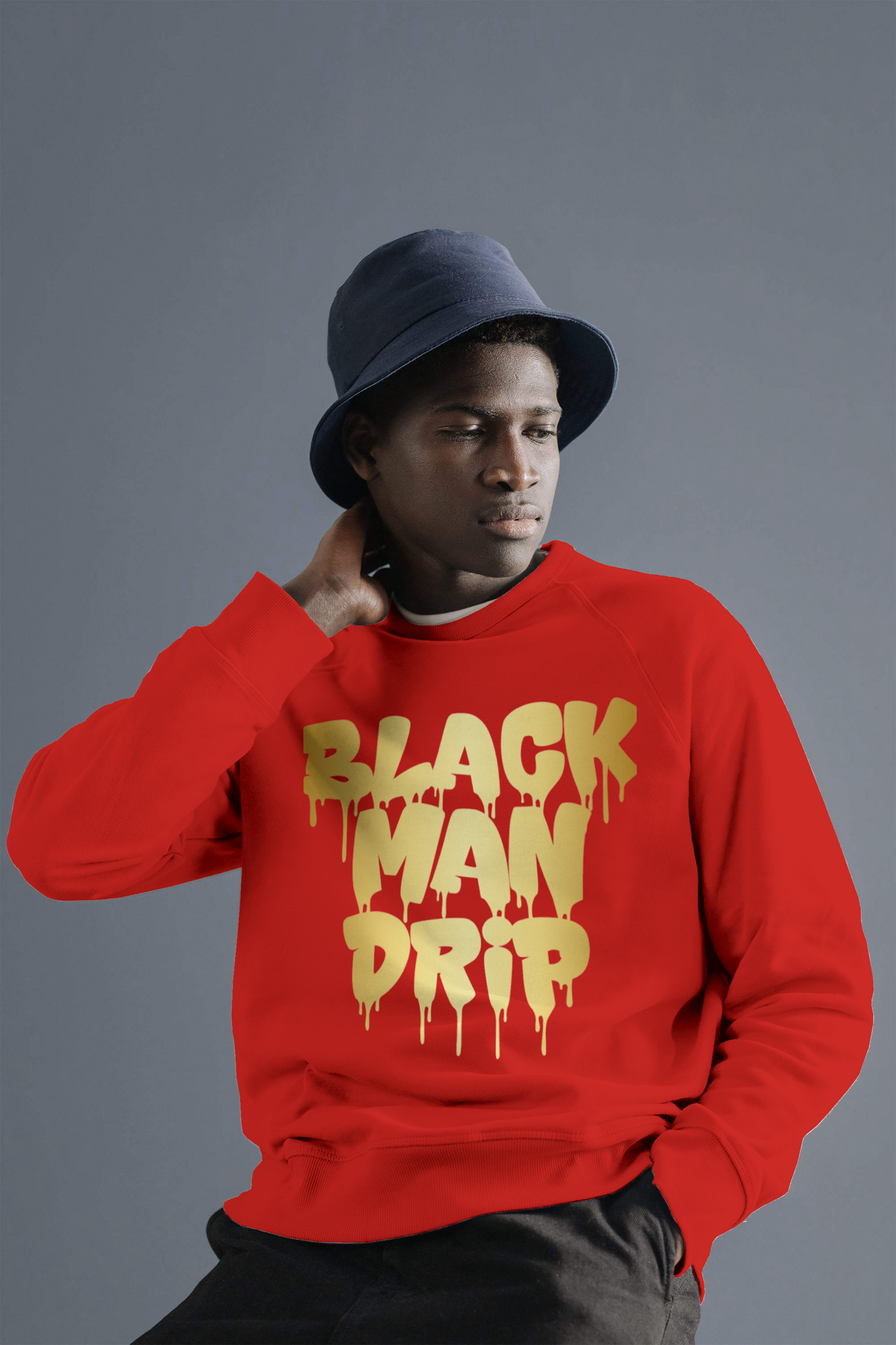 Black Man Dripp SweatShirt
