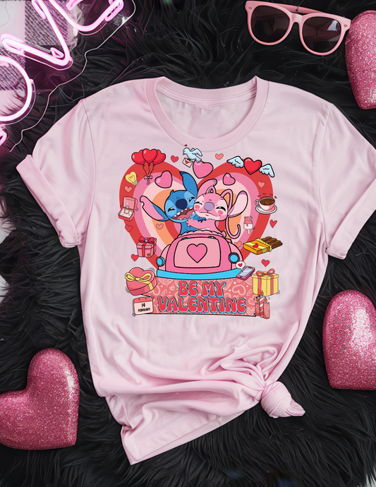 Stitch & Angel Be My Valentine