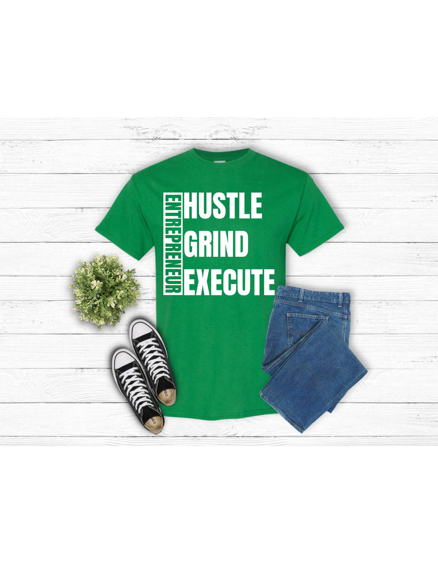 Entrepreneur hustle grind execute