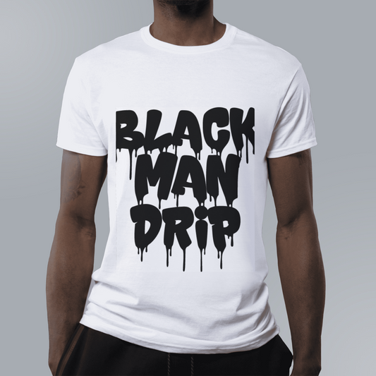 Black Man Drip T Shirt