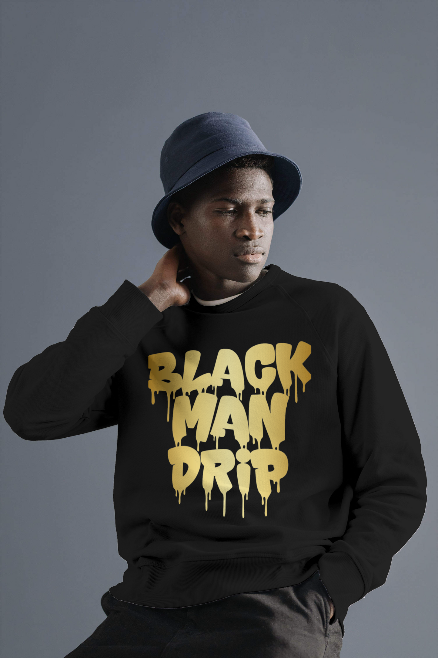 Black Man Dripp SweatShirt