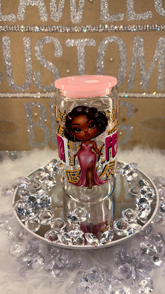 I am Fearless Glass Can