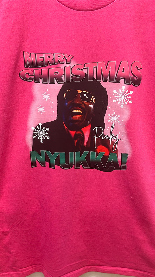 Pink merry Christmas Nyuka!