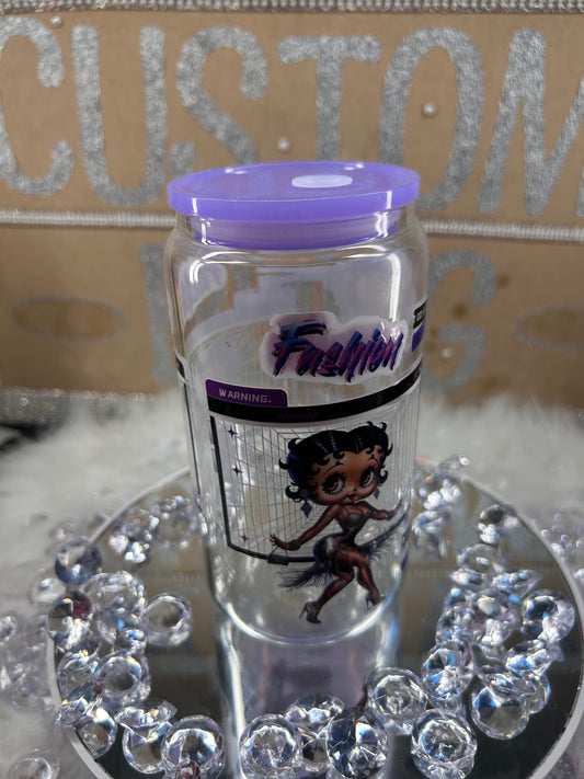 Betty Boop fashion Glass Can