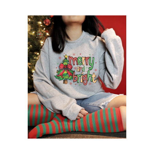 Merry and Bright Sweatshirt