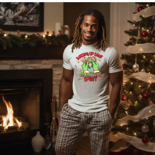 Rolling Up Some Christmas Spirit T shirt
