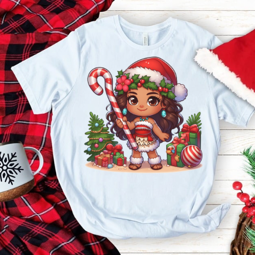 Kids Moana Christmas T shirt